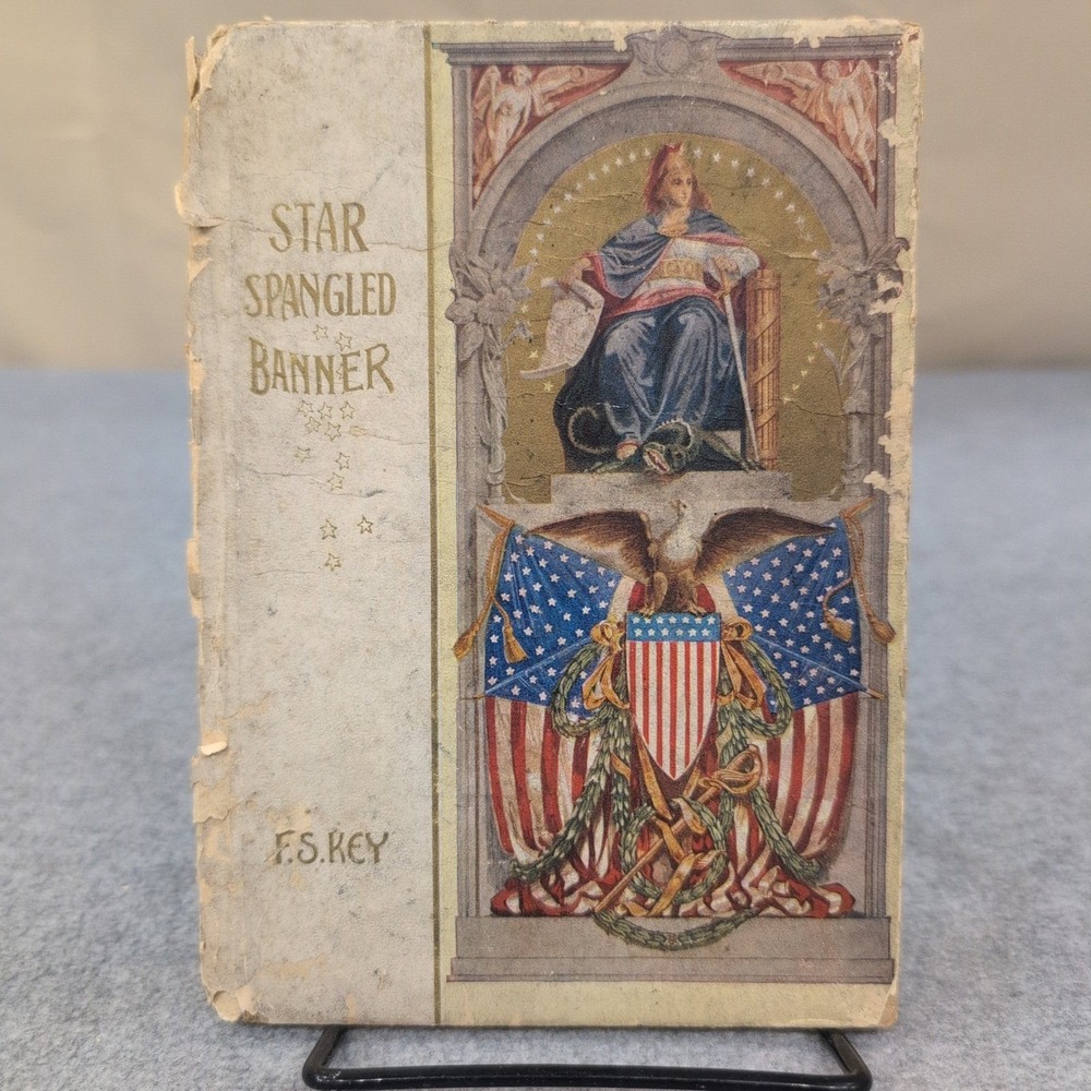 Star Spangled Banner F.S. Key 1907 Cupples & Leon Co Antique Booklet